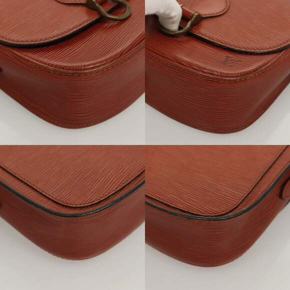 LOUIS VUITTON Epi Saint Cloud PM Shoulder Bag Brown M52213 - Picture 10 of 13